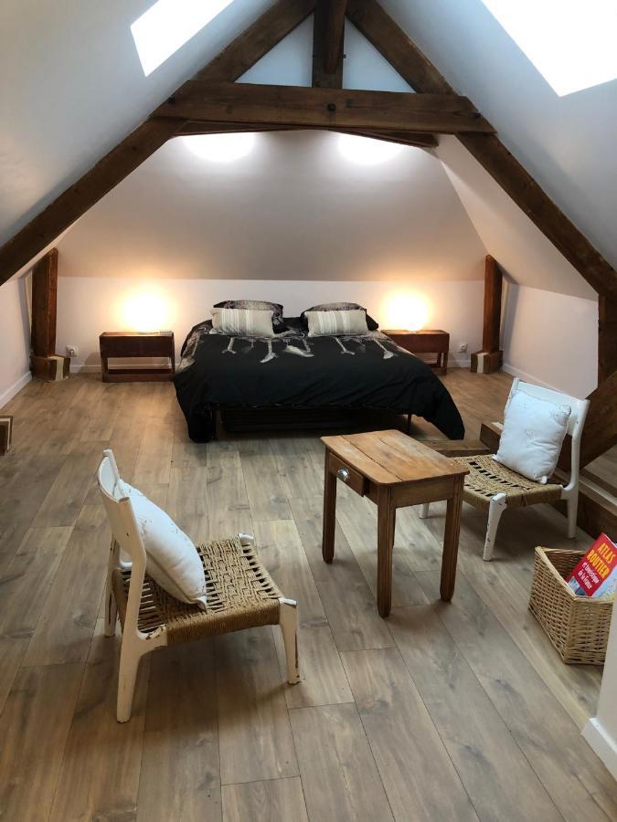 Chambre Ambiance Campagne Chic Freneuse  Luaran gambar