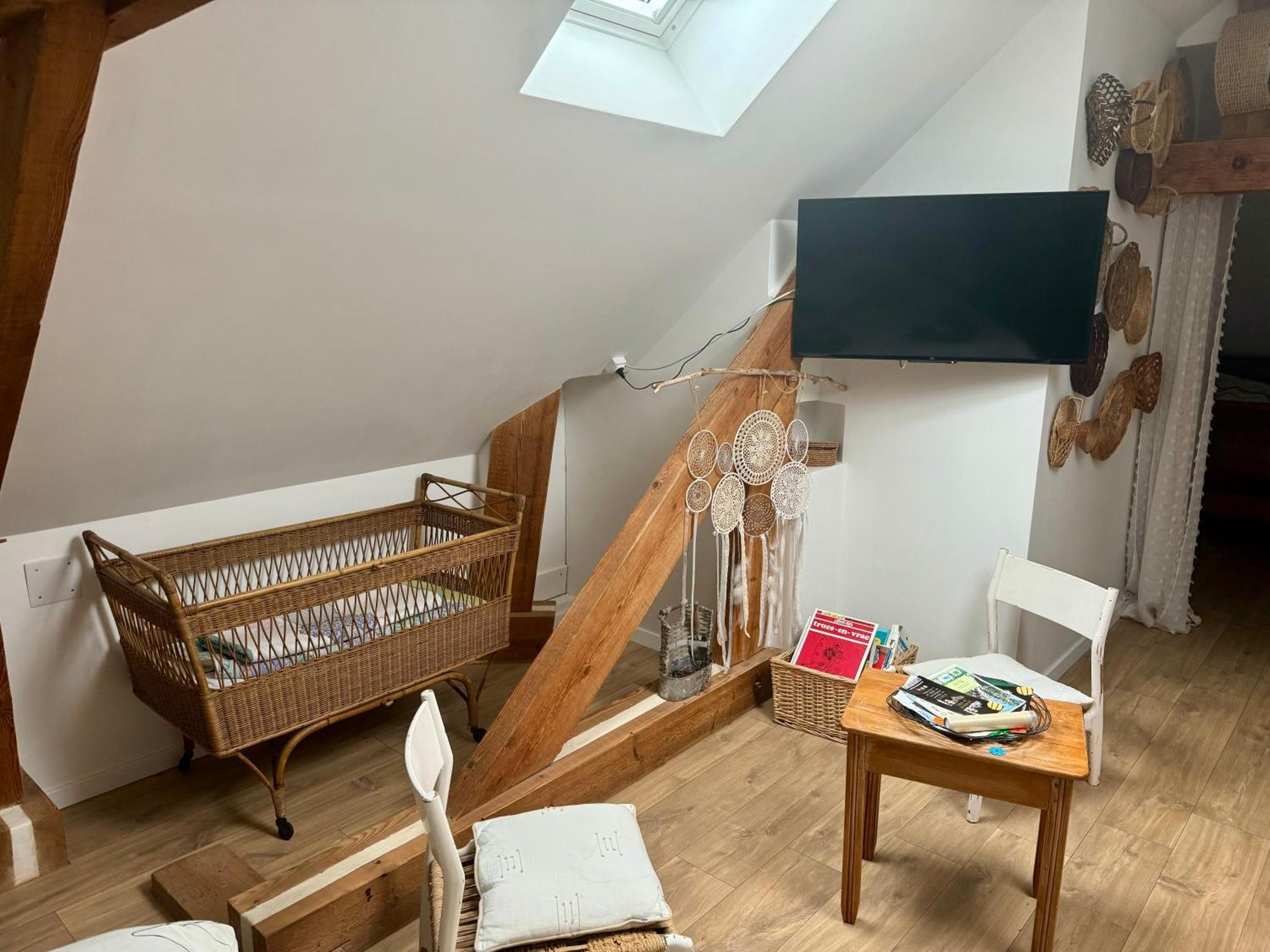 Chambre Ambiance Campagne Chic Freneuse  Luaran gambar
